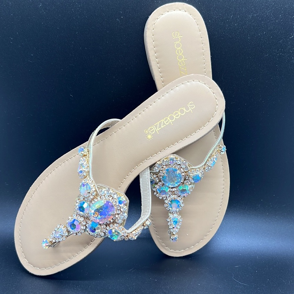 Shoedazzel bling sz 6.5 sandals 🩴